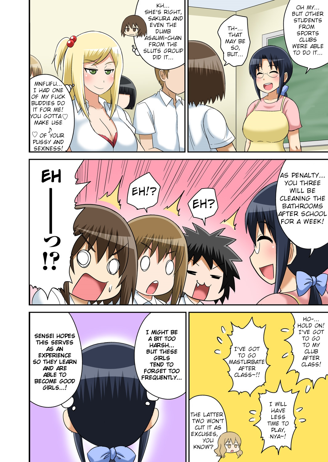 Hentai Manga Comic-Lewd Studies Between Classmates Ch.9-Read-12